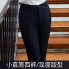 Professional suit pants, women's work pants, black formal pants, women's dress pants, high-end drape thin straight long pants for work details Picture